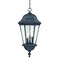 Homeroots 26 x 12.5 x 12.5 in. Telfair 3-Light Matte Black Hanging Light 398014 - alternate 5